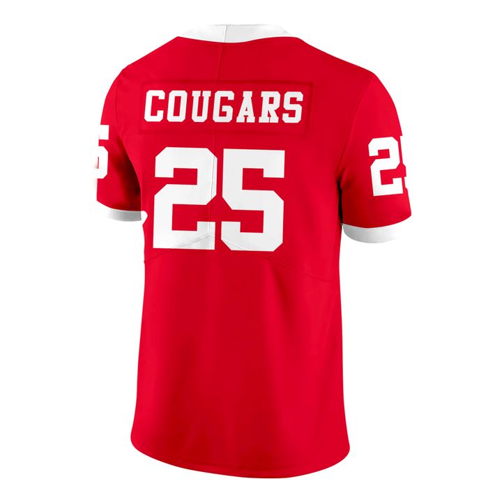 Houston Cougars Special New 2025 Season Football Jersey - Red Houston Cougars Special New 2025 Season Football Jersey - Red