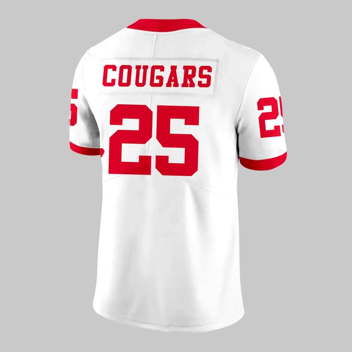 Houston Cougars Special New 2025 Season Football Jersey - White Houston Cougars Special New 2025 Season Football Jersey - White