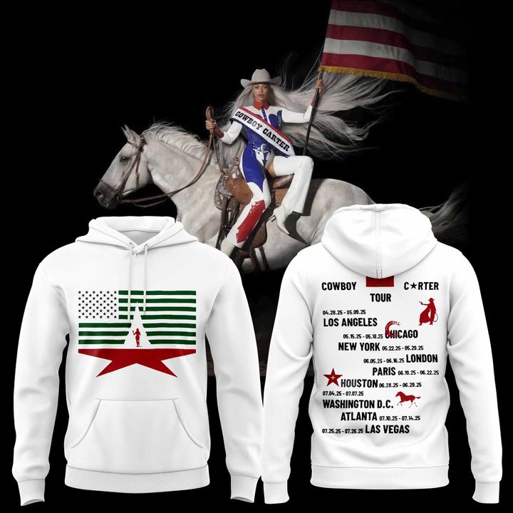 Beyoncé "COWBOY CARTER TOUR" 2025 Hoodie Beyoncé "COWBOY CARTER TOUR" 2025 Hoodie