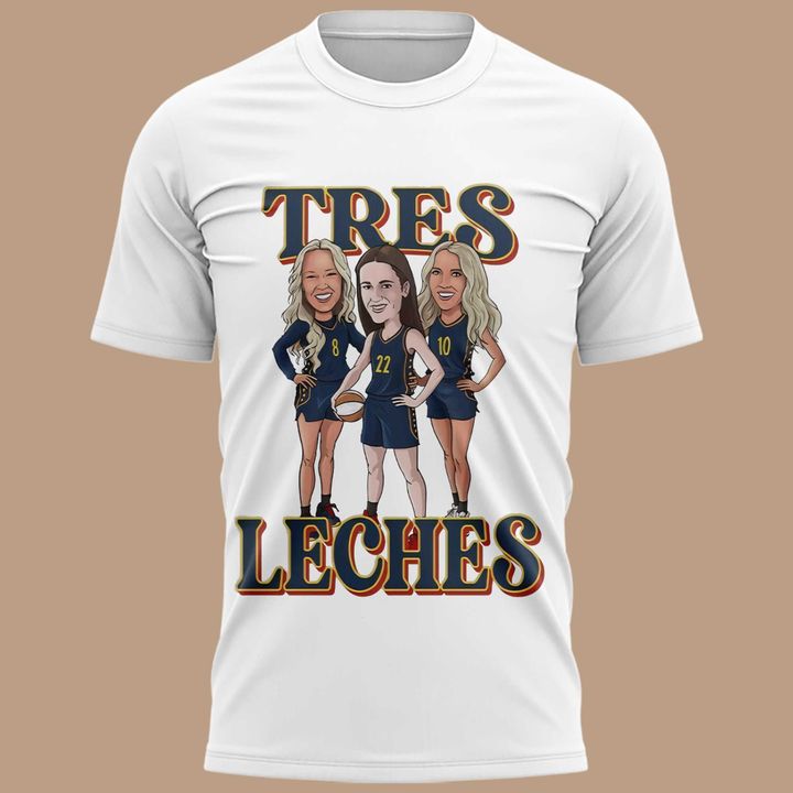 Indiana Fever Tres Leches Limited Edition T-shirt Indiana Fever Tres Leches Limited Edition T-shirt