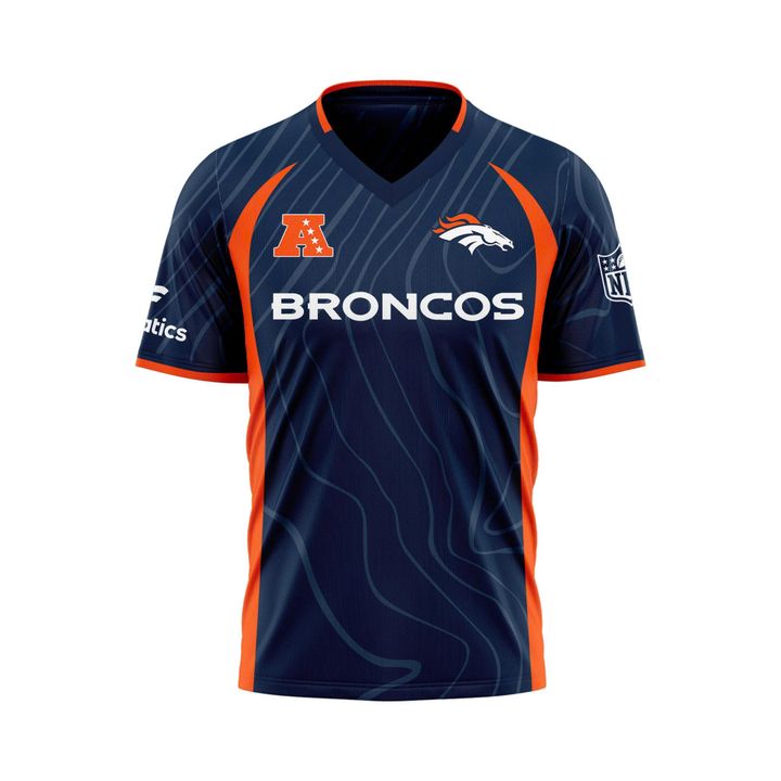 Denver Broncos NFL 2025 "Football x Football" Soccer Jersey Denver Broncos NFL 2025 "Football x Football" Soccer Jersey