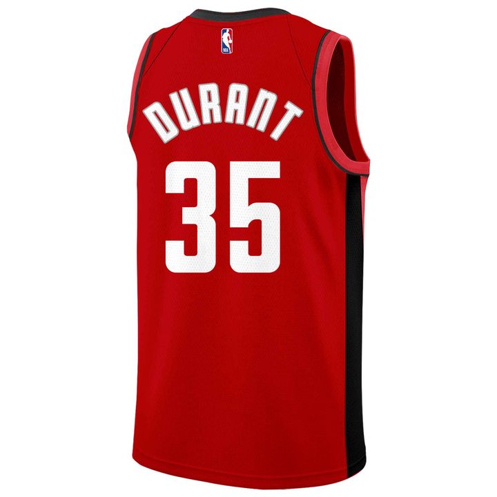Houston Rockets x Kevin Durant 35 Special Red Basketball Jersey Houston Rockets x Kevin Durant 35 Special Red Basketball Jersey