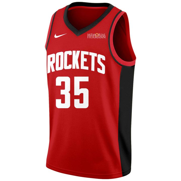 Houston Rockets x Kevin Durant 35 Special Red Basketball Jersey Houston Rockets x Kevin Durant 35 Special Red Basketball Jersey