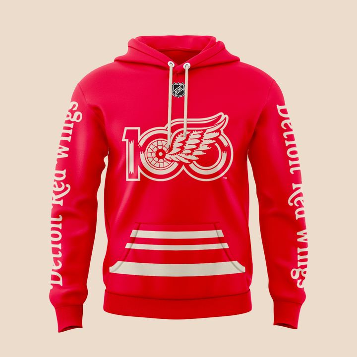 Detroit Red Wings "100 YEARS OF HOCKEYTOWN" Hoodie Detroit Red Wings "100 YEARS OF HOCKEYTOWN" Hoodie