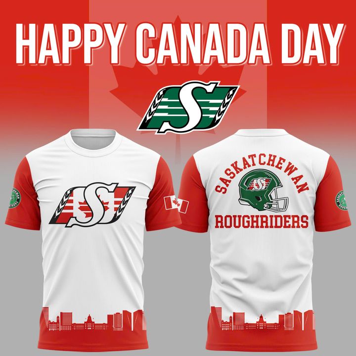 Saskatchewan Roughriders x Canada Day 2025 Shirt Saskatchewan Roughriders x Canada Day 2025 Shirt