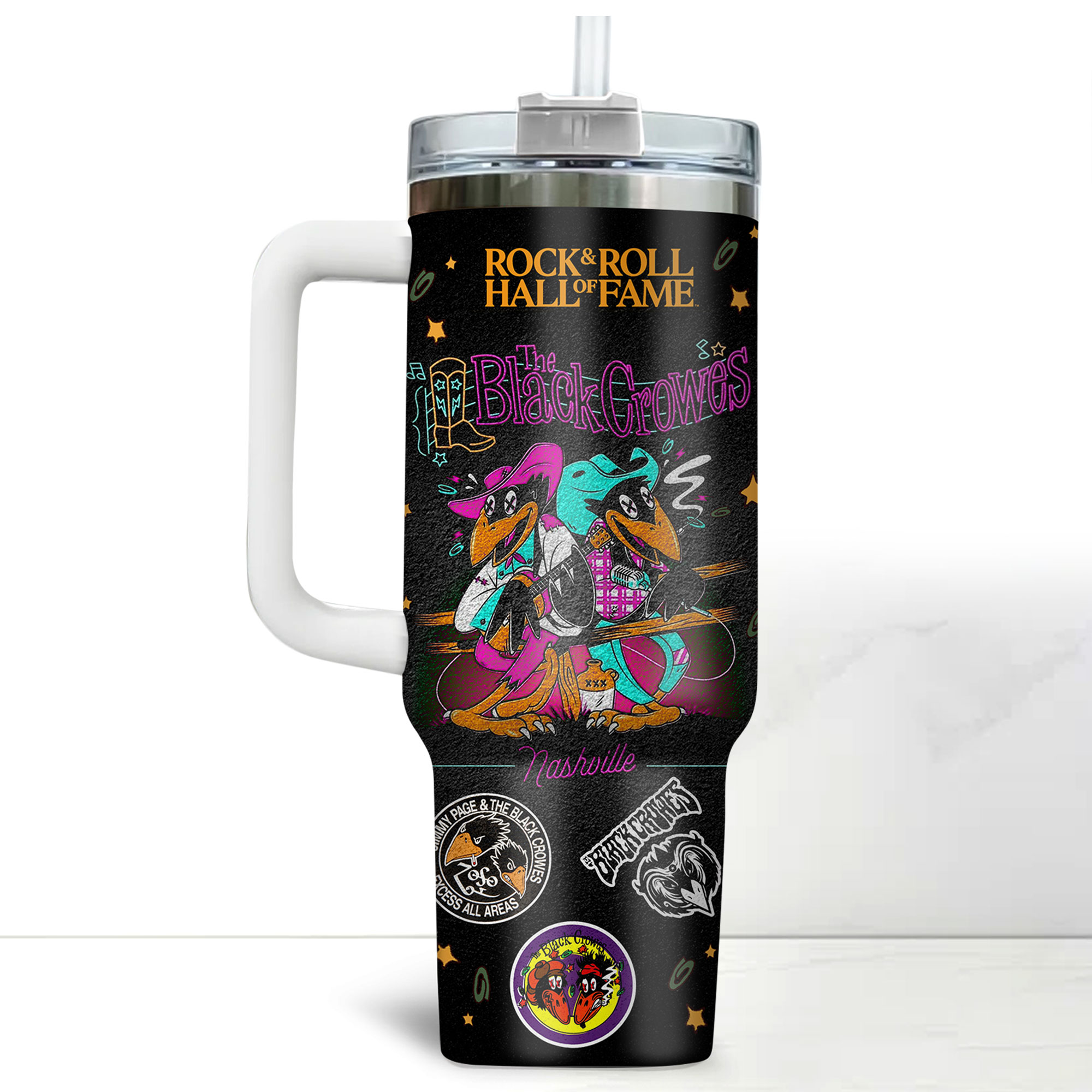 The Black Crowes "ROCK & ROLL HALL OF FAME" Stanley Tumbler The Black Crowes "ROCK & ROLL HALL OF FAME" Stanley Tumbler