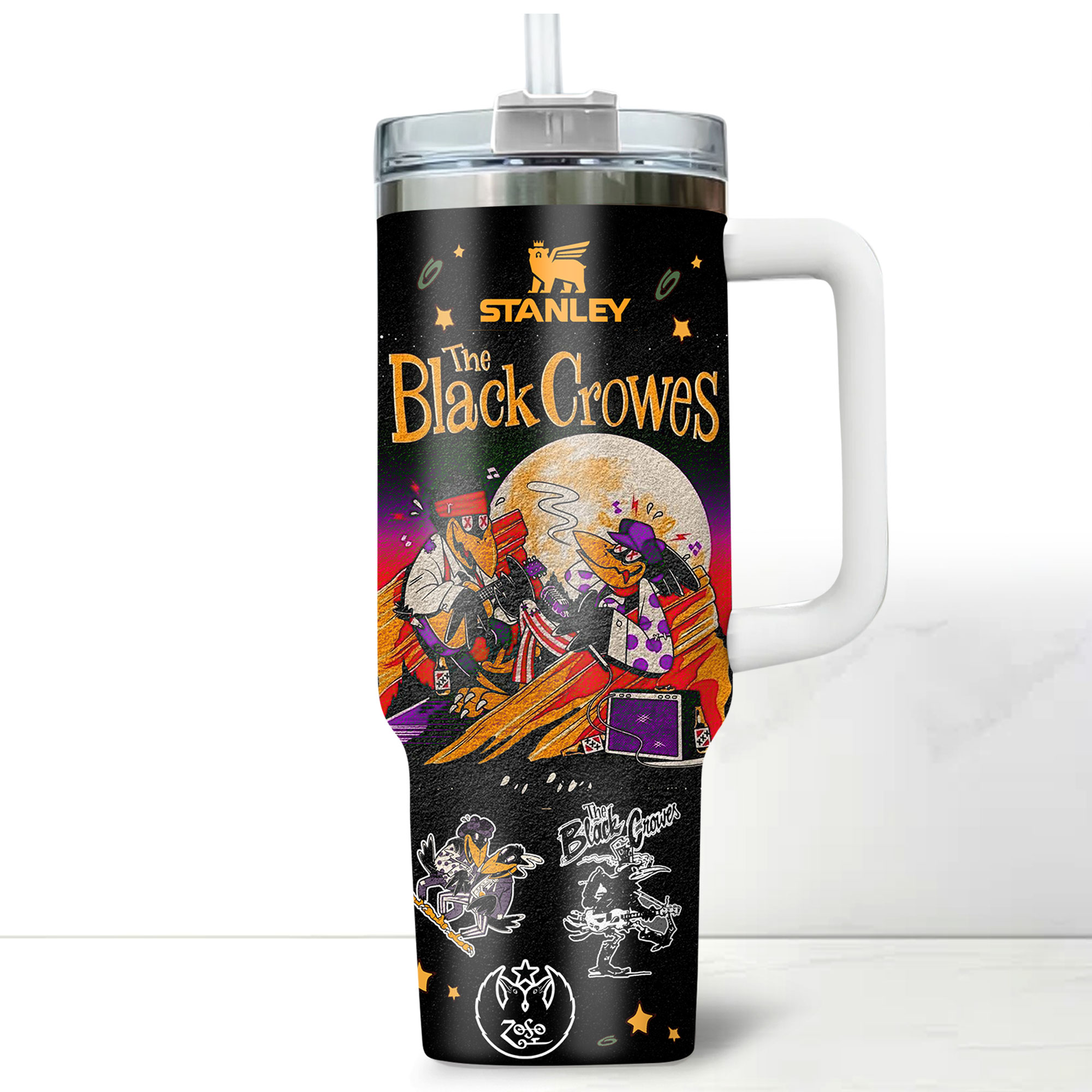 The Black Crowes "ROCK & ROLL HALL OF FAME" Stanley Tumbler The Black Crowes "ROCK & ROLL HALL OF FAME" Stanley Tumbler