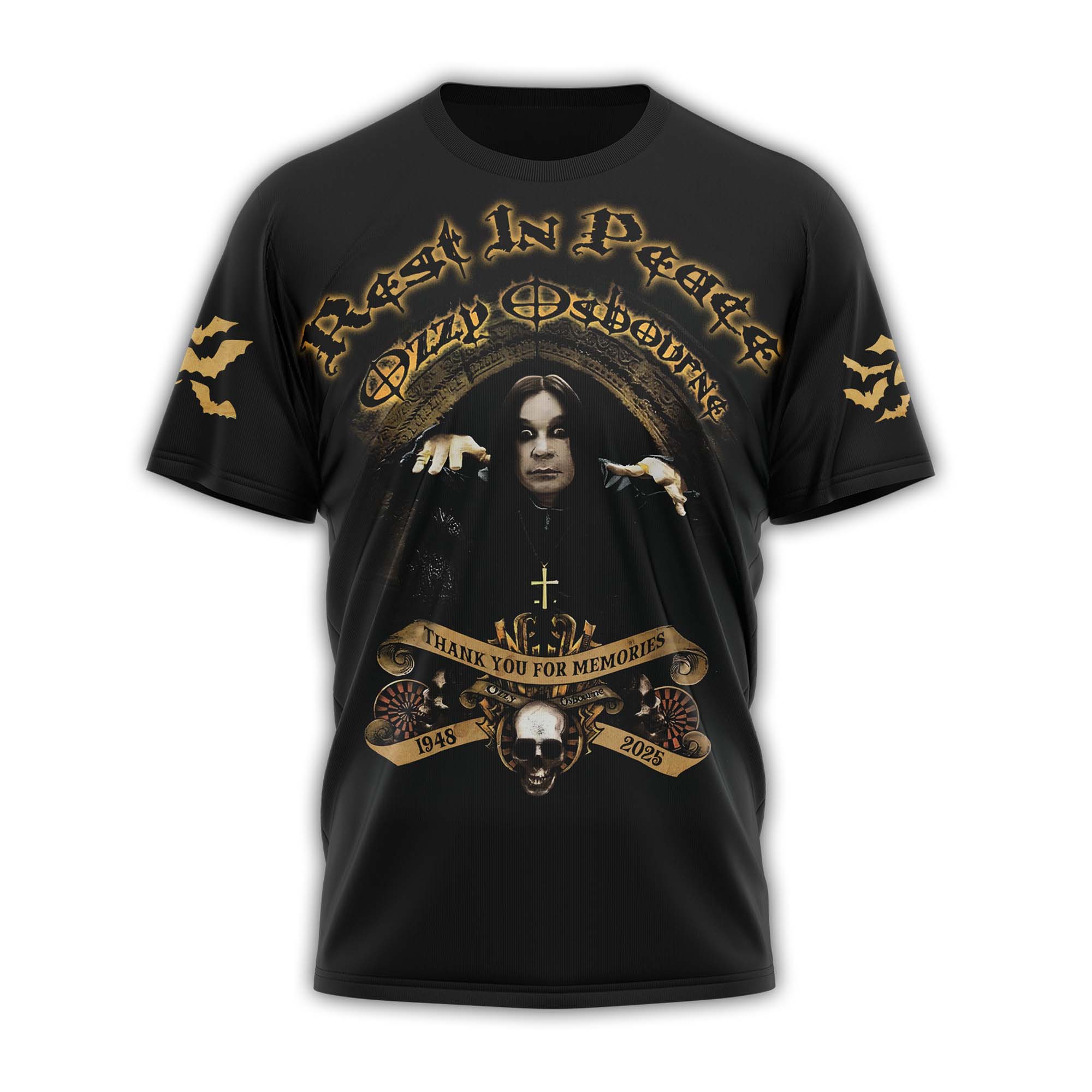Ozzy Osbourne Rest In Peace Pince Of Darkness Shirt Ozzy Osbourne Rest In Peace Pince Of Darkness Shirt