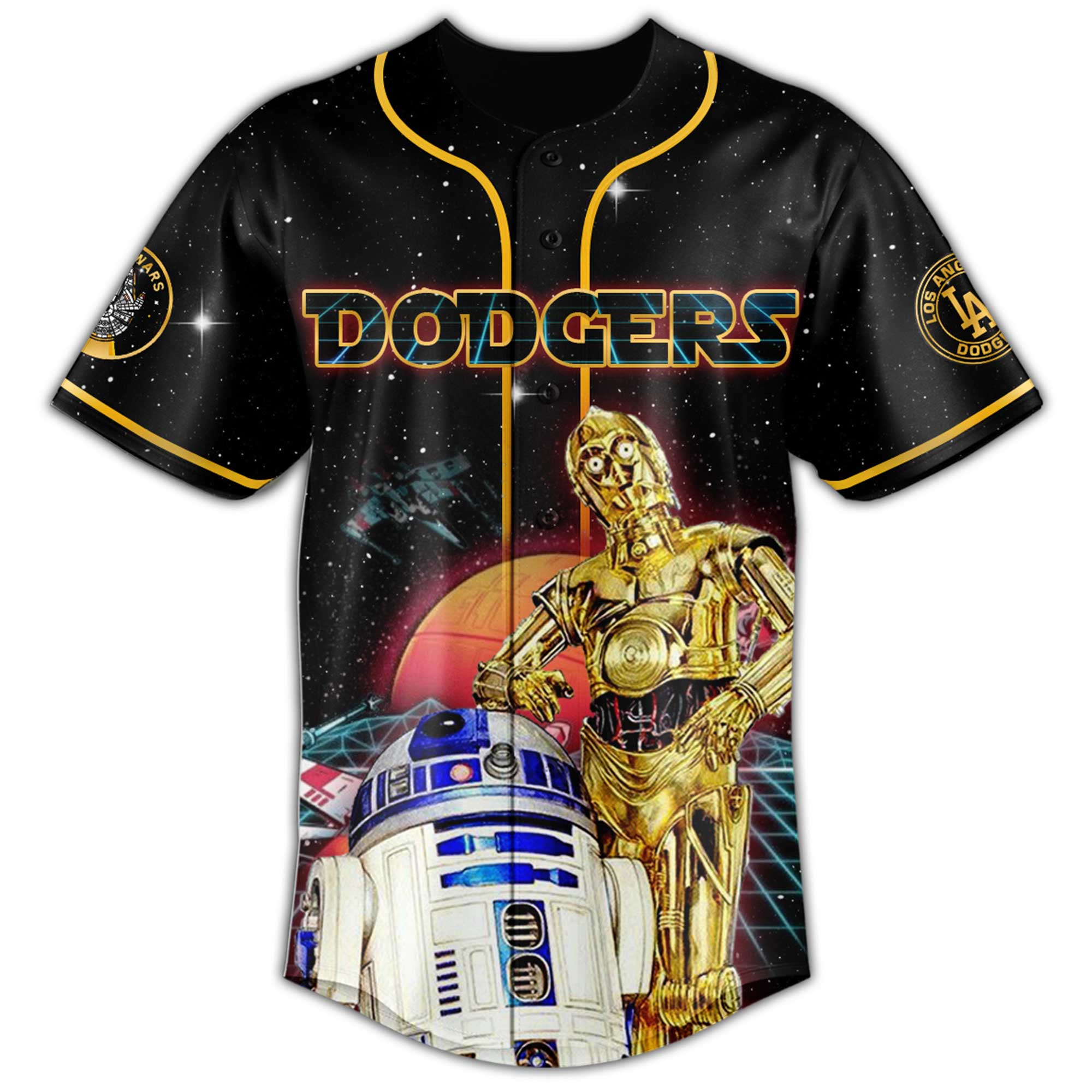 Los Angeles Dodgers x The Droids "STAR WARS" Special Edition Jersey Los Angeles Dodgers x The Droids "STAR WARS" Special Edition Jersey