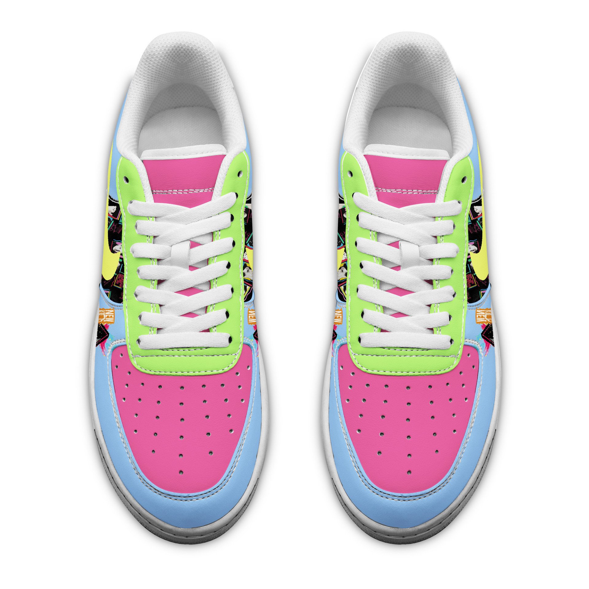 New Kids on the Block "NKOTB" Air Force 1 Sneakers New Kids on the Block "NKOTB" Air Force 1 Sneakers