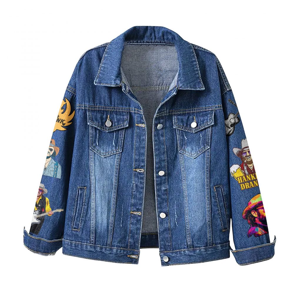 Hank Williams Jr. Denim Jacket - Image 2