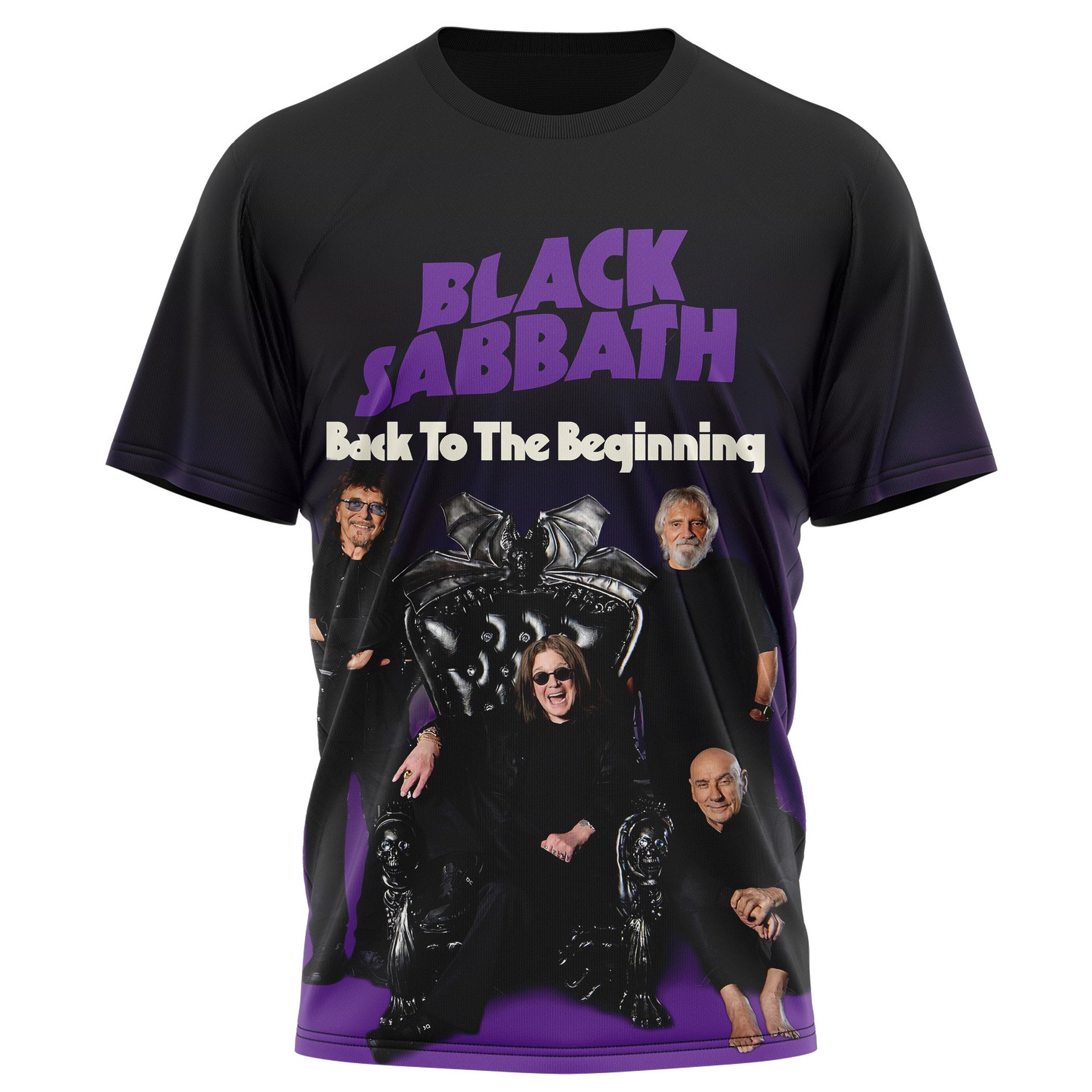Black Sabbath "Back To The Beginning" 2025 T-Shirt Black Sabbath "Back To The Beginning" 2025 T-Shirt