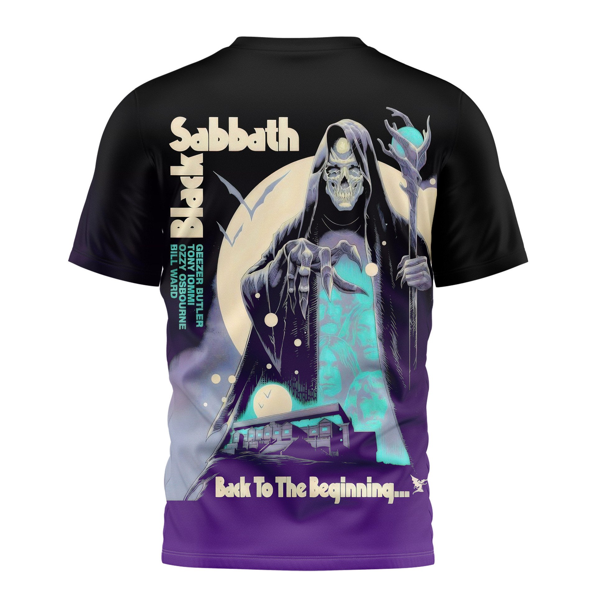 Black Sabbath "Back To The Beginning" 2025 T-Shirt Black Sabbath "Back To The Beginning" 2025 T-Shirt