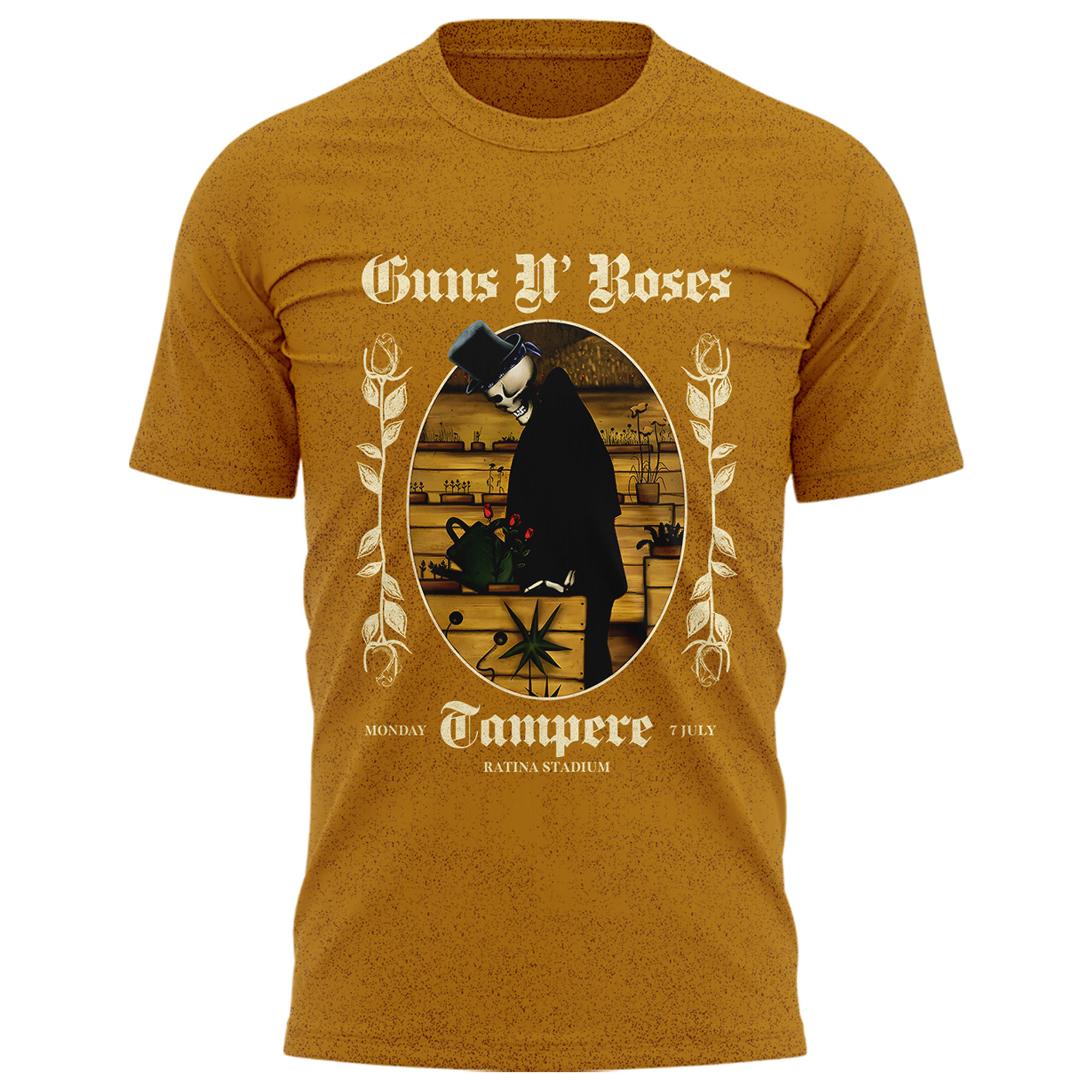 Guns N' Roses World Tour at Tampere Special T-Shirt for Fans Guns N' Roses World Tour at Tampere Special T-Shirt for Fans