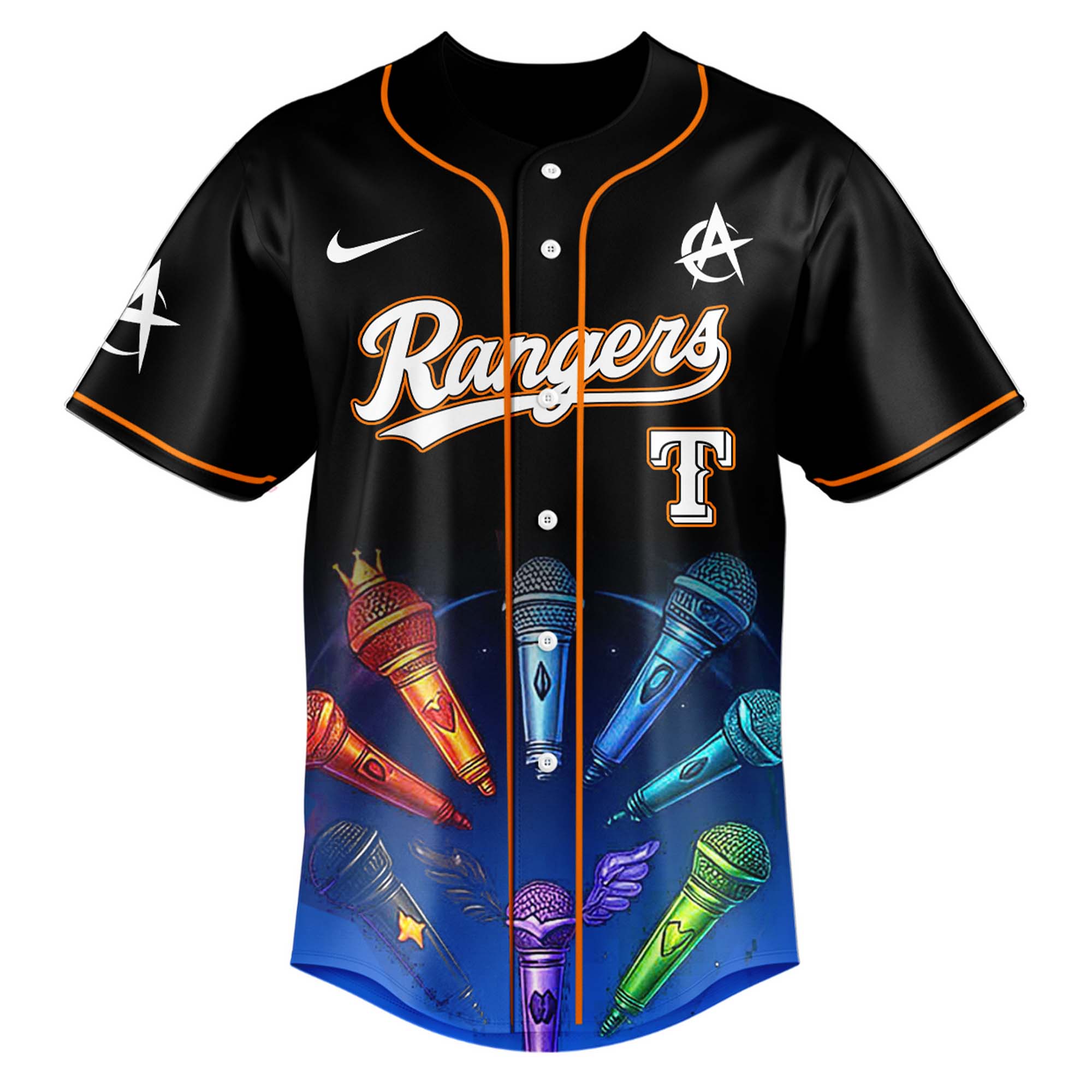Texas Rangers x ATEEZ 2025 World Tour 2025 Limited Edition Jersey Texas Rangers x ATEEZ 2025 World Tour 2025 Limited Edition Jersey