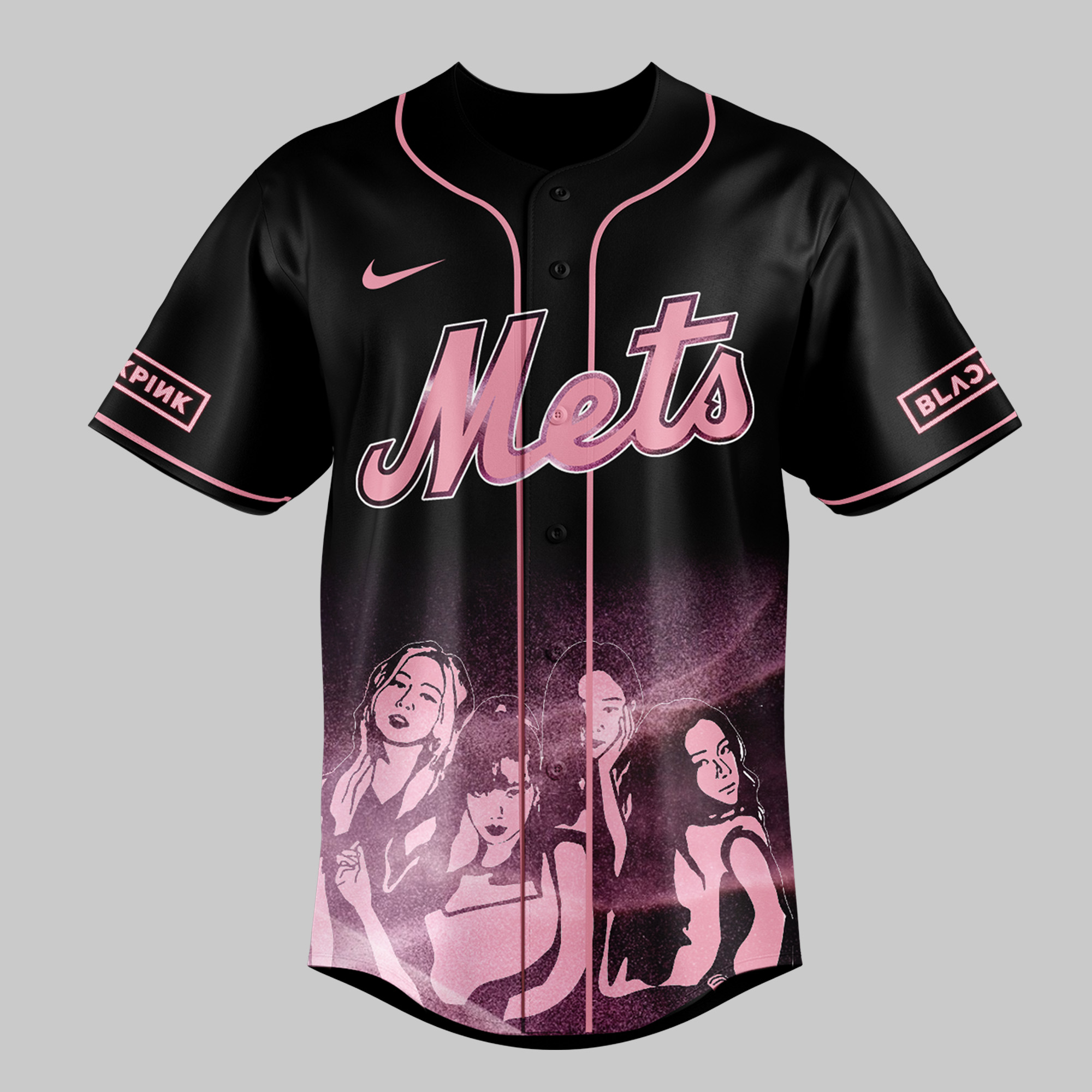 New York Mets x BlackPink Deadline World Tour 2025 Jersey New York Mets x BlackPink Deadline World Tour 2025 Jersey