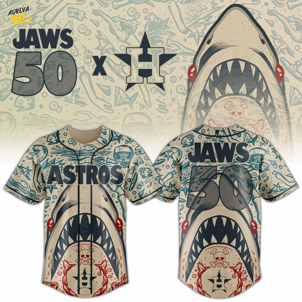 Houston Astros x JAWS 50th Limited Edition Jersey Houston Astros x JAWS 50th Limited Edition Jersey