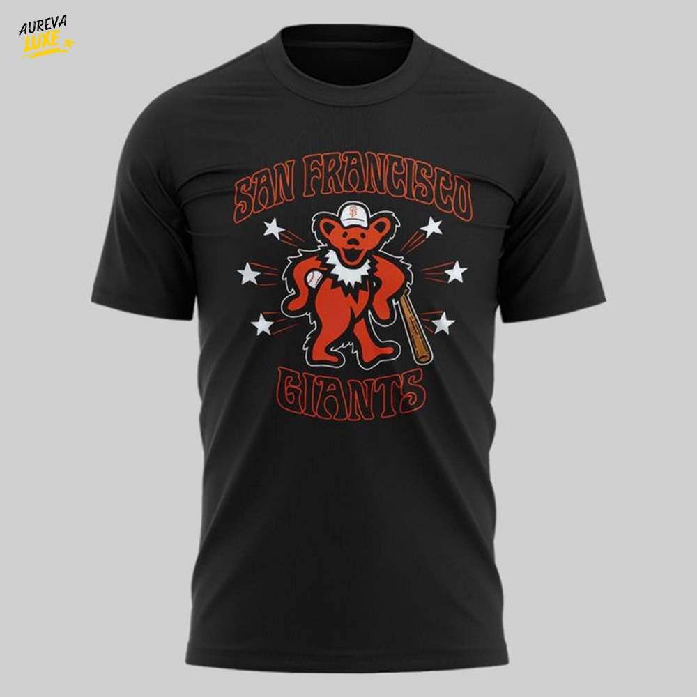 San Francisco Giants x Grateful Dead Night T-shirt - Special Edition San Francisco Giants x Grateful Dead Night T-shirt - Special Edition