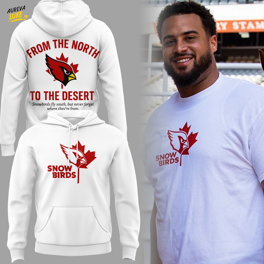 Arizona Cardinals x Snow Birds 2025 Special Hoodie Arizona Cardinals x Snow Birds 2025 Special Hoodie