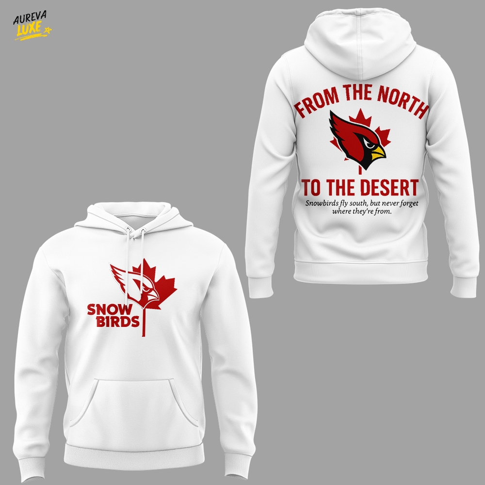 Arizona Cardinals x Snow Birds 2025 Special Hoodie Arizona Cardinals x Snow Birds 2025 Special Hoodie