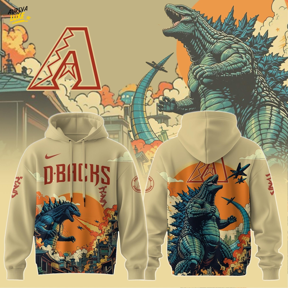 Arizona Diamondbacks Special Godzilla Limited Edition Hoodie Arizona Diamondbacks Special Godzilla Limited Edition Hoodie