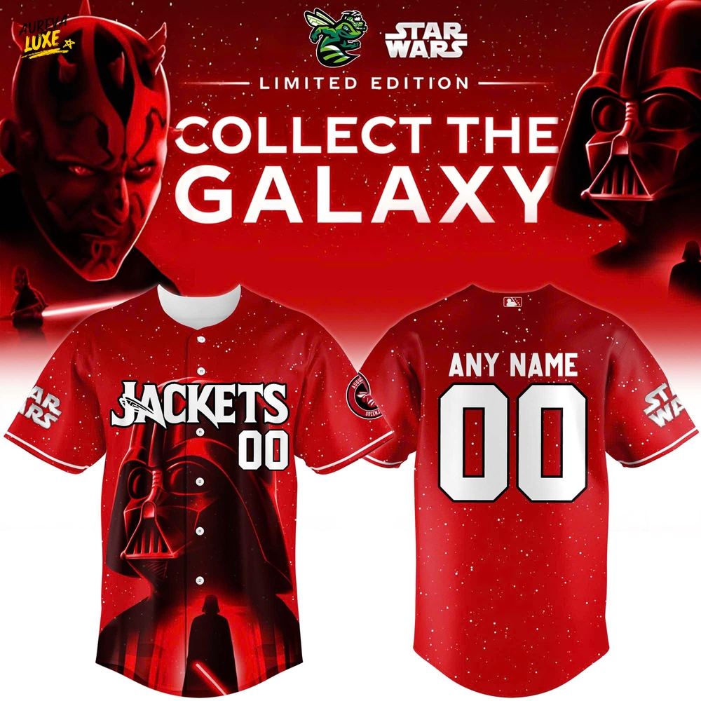 Augusta GreenJackets x Star Wars Baseball Jersey 2025 Augusta GreenJackets x Star Wars Baseball Jersey 2025