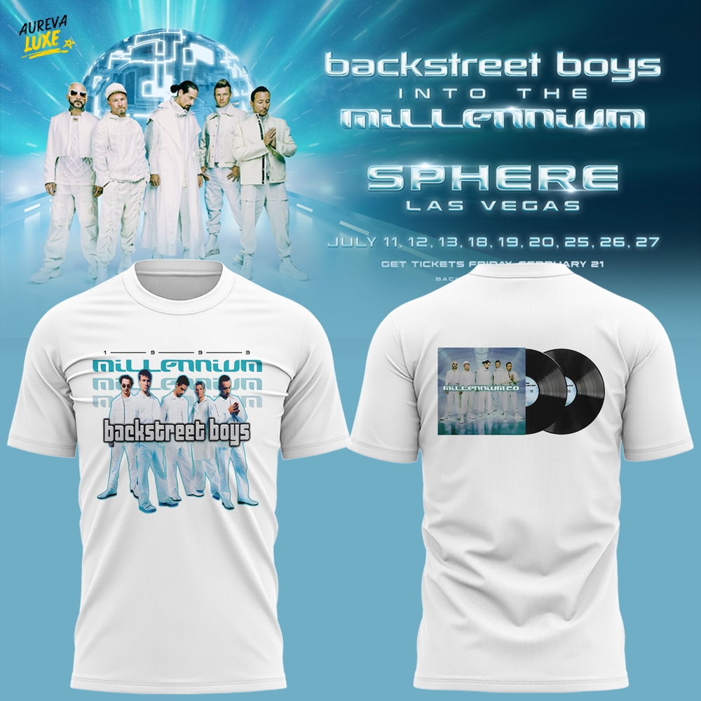 Backstreet Boys x Las Vegas Tour 2025 Special Tee Backstreet Boys x Las Vegas Tour 2025 Special Tee