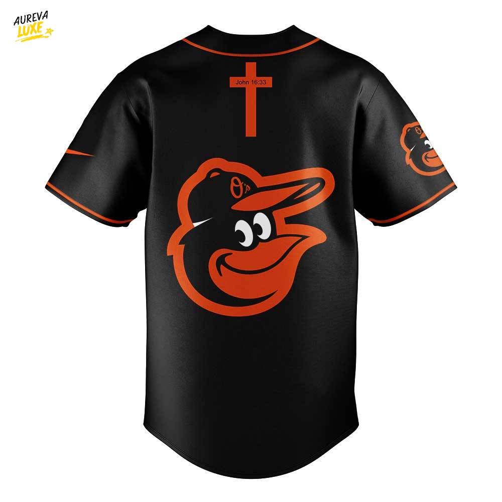 Baltimore Orioles x JESUS WON Special Baseball Jersey Baltimore Orioles x JESUS WON Special Baseball Jersey
