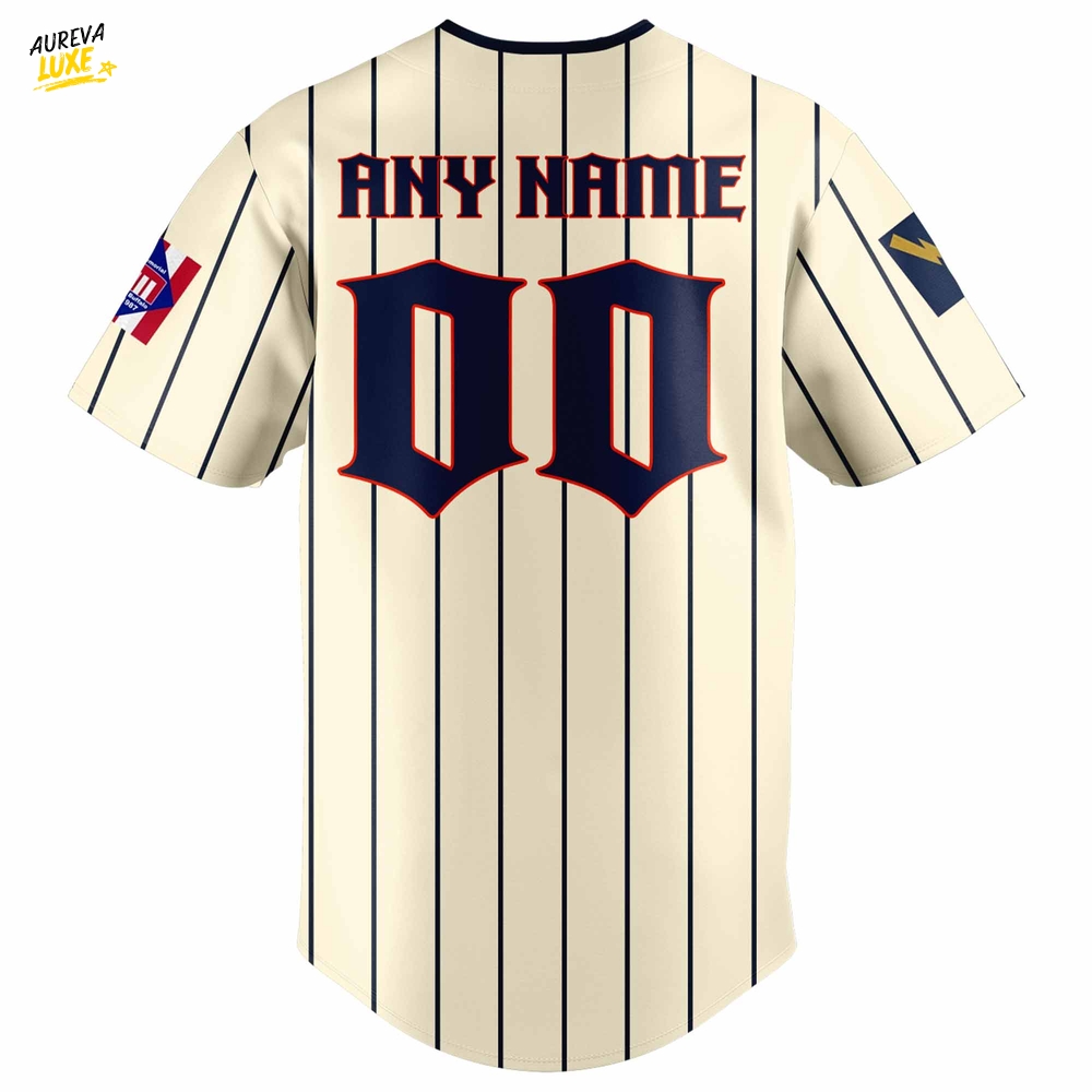 Buffalo Bisons Vintage Movie Night Custom Baseball Jersey Buffalo Bisons Vintage Movie Night Custom Baseball Jersey