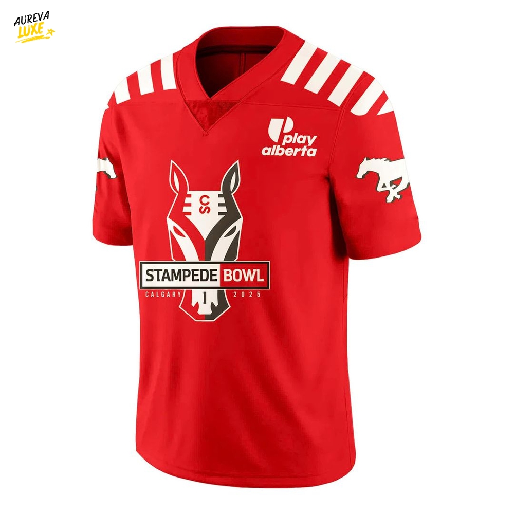 Calgary Stampeders CFL x 2025 Stampede Bowl Football Jerseys Calgary Stampeders CFL x 2025 Stampede Bowl Football Jerseys