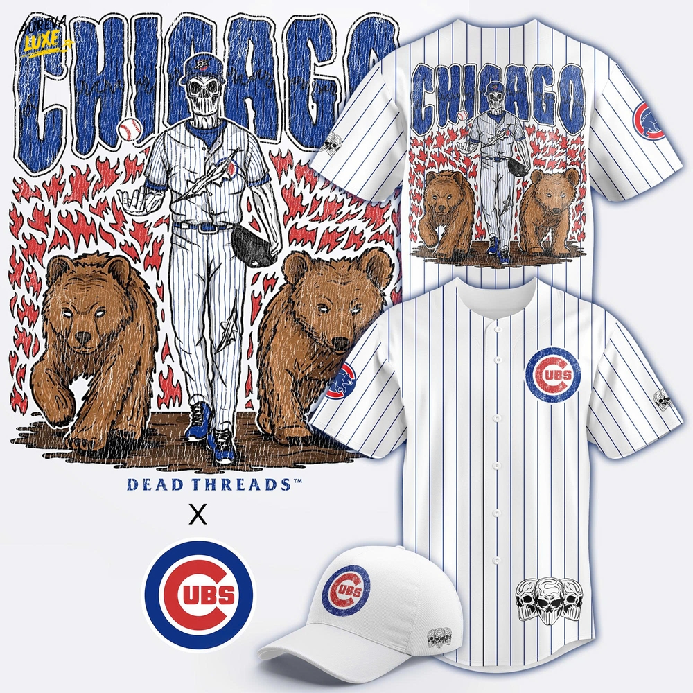 Chicago Cubs x Dead Threads 2025 Limited Baseball Jersey Chicago Cubs x Dead Threads 2025 Limited Baseball Jersey