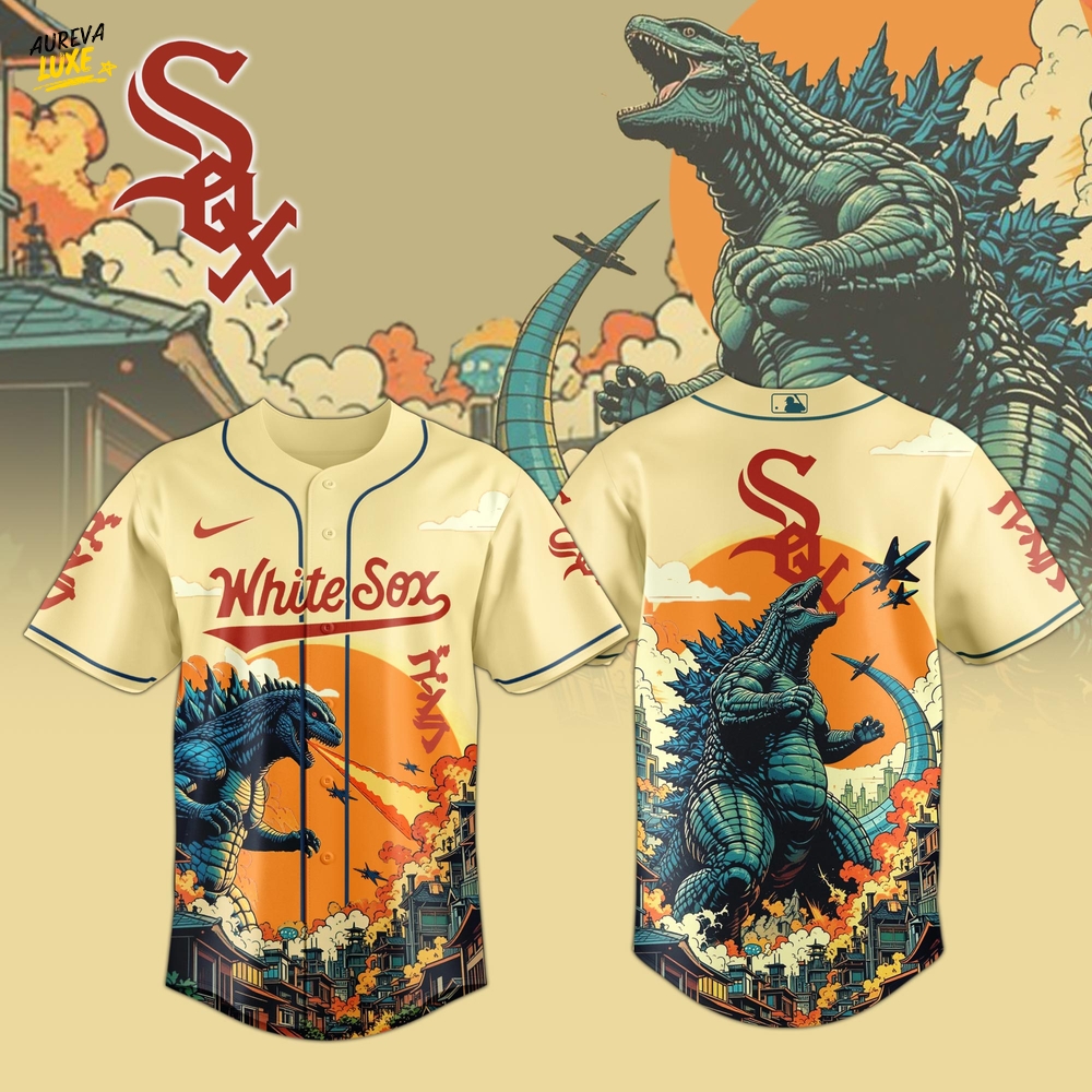 Chicago White Sox Special Godzilla Limited Edition Jersey Chicago White Sox Special Godzilla Limited Edition Jersey