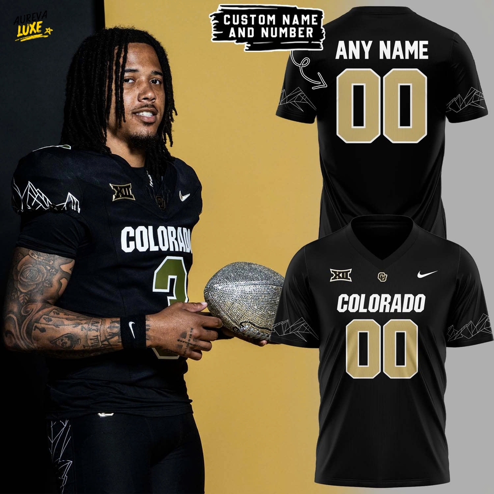 Colorado Buffaloes Football Team Logo Custom T-Shirt - Limited Edition Colorado Buffaloes Football Team Logo Custom T-Shirt - Limited Edition
