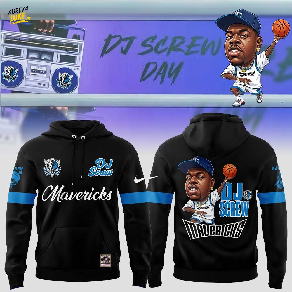 Dallas Mavericks x DJ Screw Collection Special Hoodie Dallas Mavericks x DJ Screw Collection Special Hoodie