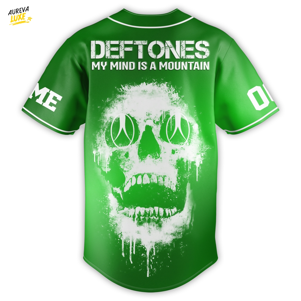 Deftones my mind is a mountain 2025 Special Baeball Jersey Deftones my mind is a mountain 2025 Special Baeball Jersey