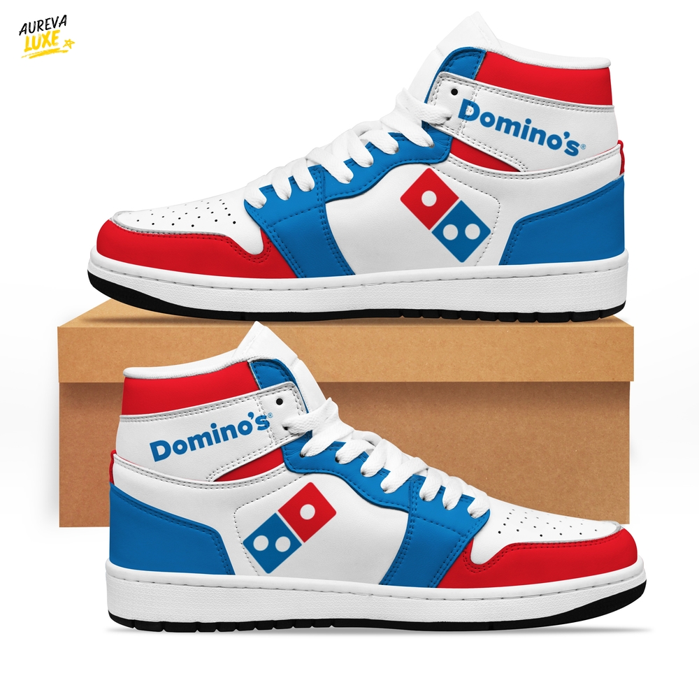 Domino's Pizza Air Jordan 1 Sneakers Domino's Pizza Air Jordan 1 Sneakers