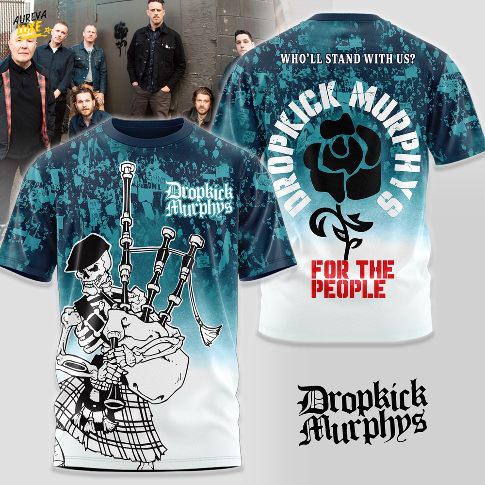 Dropkick Murphys "For the Peope" Special Tee Dropkick Murphys "For the Peope" Special Tee