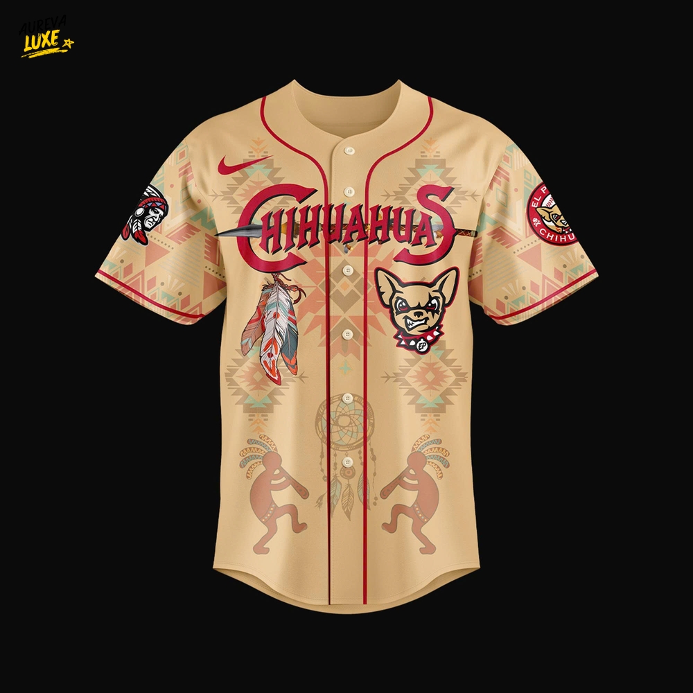 El Paso Chihuahuas x Native American Heritage 2025 Special Jersey El Paso Chihuahuas x Native American Heritage 2025 Special Jersey