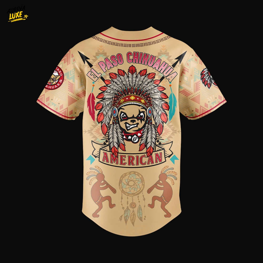 El Paso Chihuahuas x Native American Heritage 2025 Special Jersey El Paso Chihuahuas x Native American Heritage 2025 Special Jersey