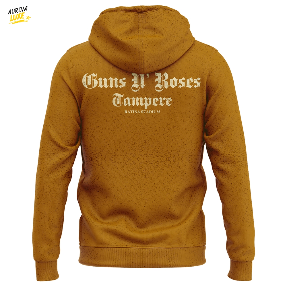 Guns N' Roses World Tour at Tampere Special Hoodie for Fans Guns N' Roses World Tour at Tampere Special Hoodie for Fans