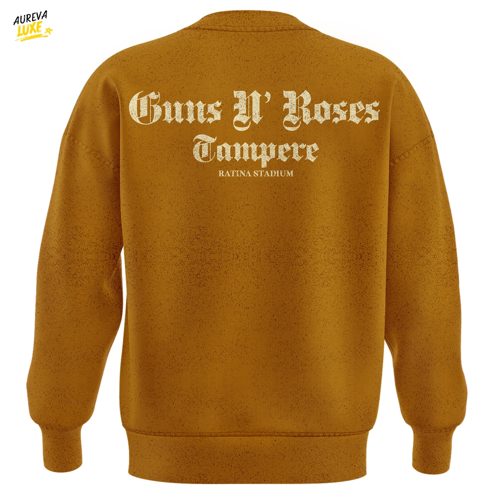 Guns N' Roses World Tour at Tampere Special Sweatshirt for Fans Guns N' Roses World Tour at Tampere Special Sweatshirt for Fans