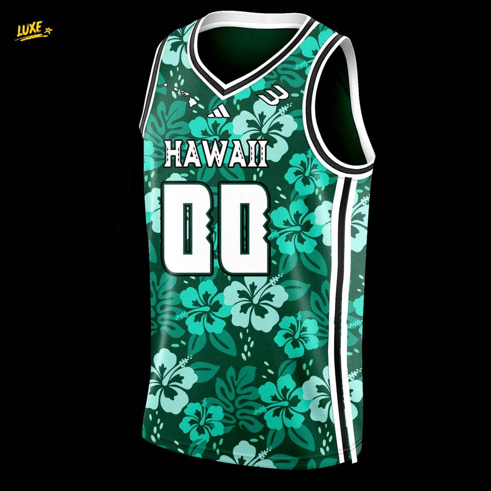 Hawaii Rainbow Warriors Special New Basketball Jersey Shorts Hawaii Rainbow Warriors Special New Basketball Jersey Shorts