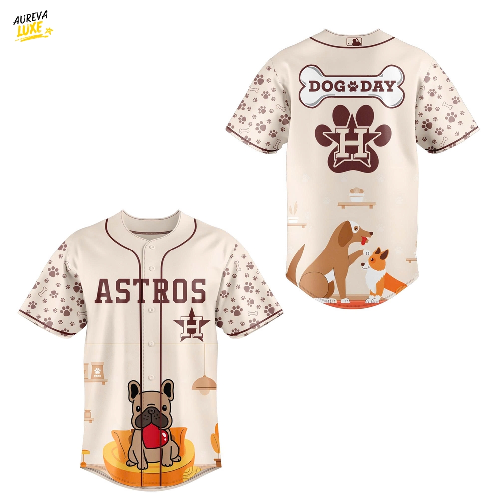 Houston Astros x Dog Day 2025 Limited Baseball Jersey Houston Astros x Dog Day 2025 Limited Baseball Jersey