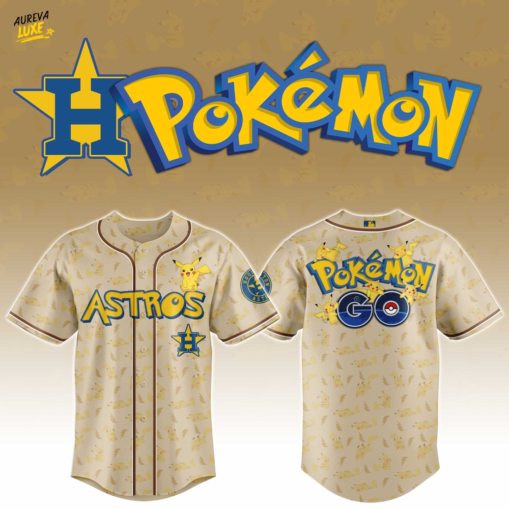 Houston Astros x GO Master Limited Edition Baseball Jersey Houston Astros x GO Master Limited Edition Baseball Jersey