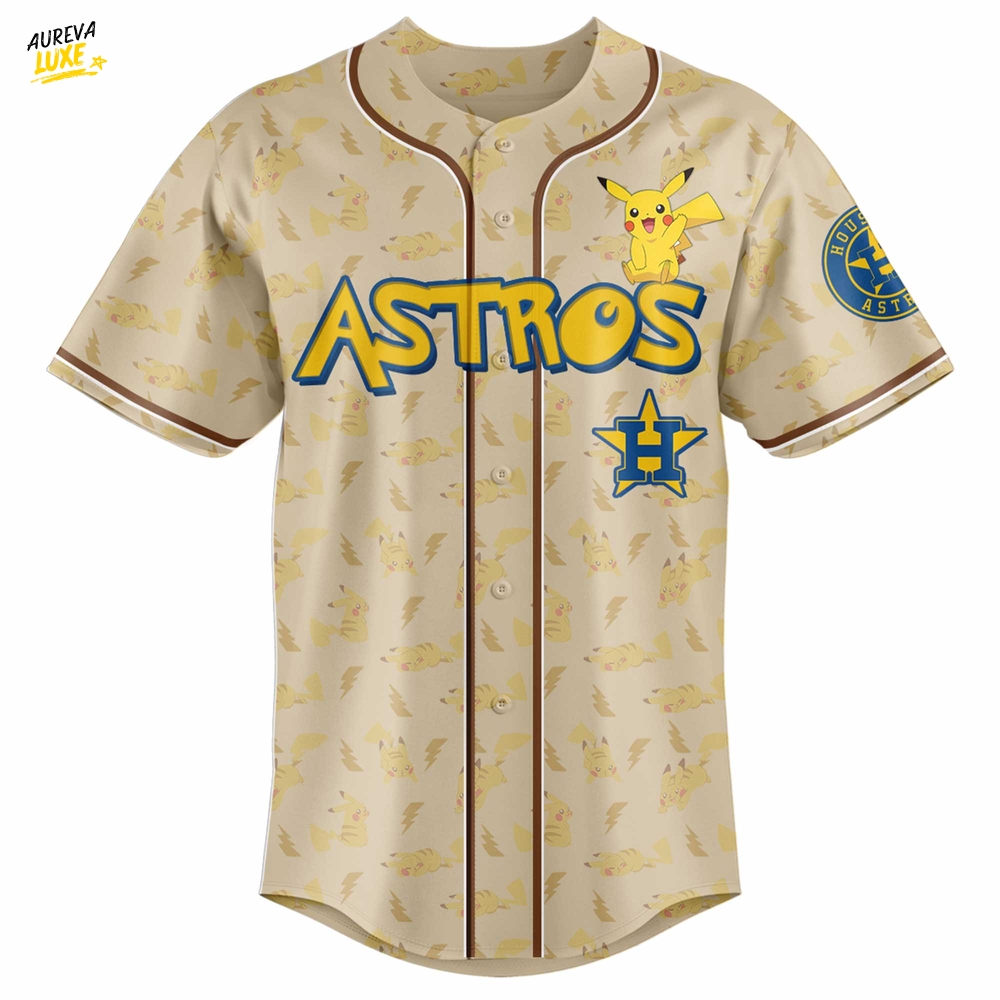 Houston Astros x GO Master Limited Edition Baseball Jersey Houston Astros x GO Master Limited Edition Baseball Jersey
