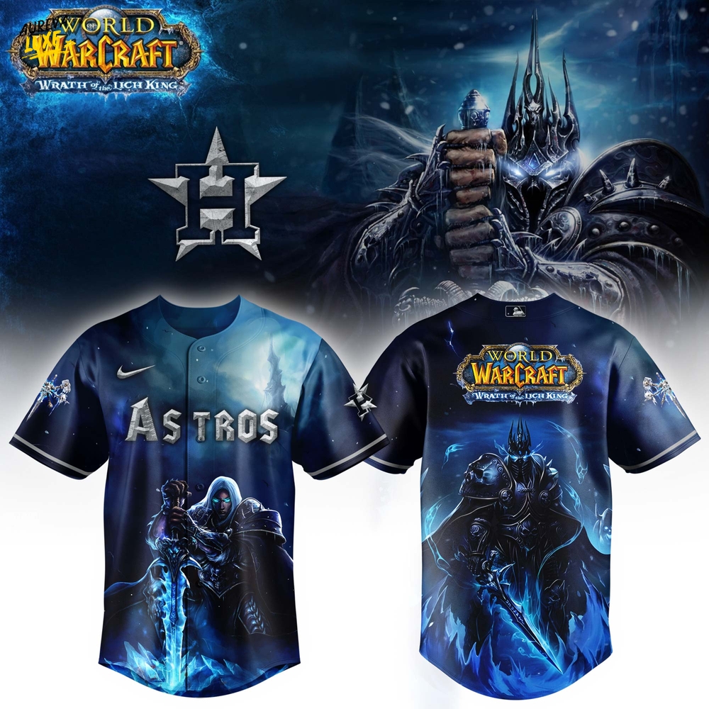 Houston Astros x Wrath of the Lich King Jersey Houston Astros x Wrath of the Lich King Jersey