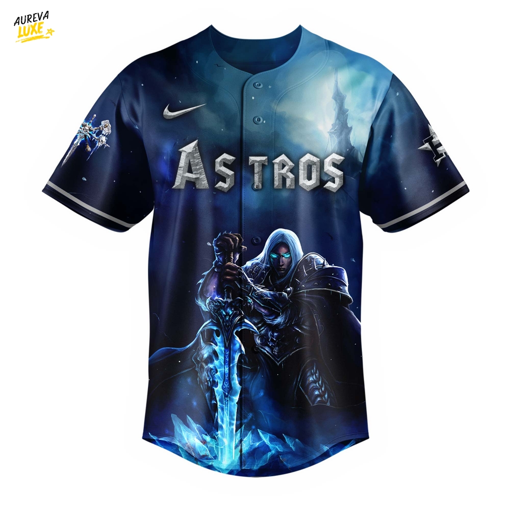 Houston Astros x Wrath of the Lich King Jersey Houston Astros x Wrath of the Lich King Jersey