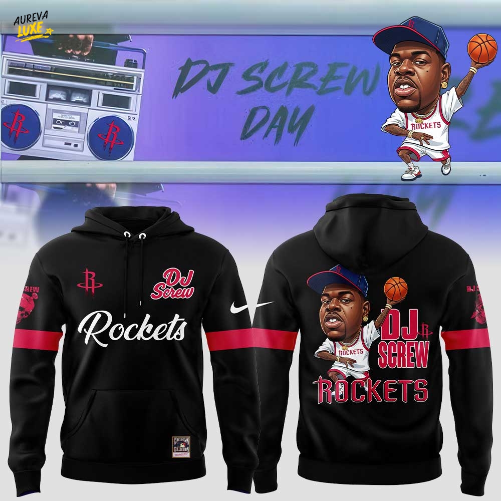 Houston Rockets x DJ Screw Collection Special Hoodie Houston Rockets x DJ Screw Collection Special Hoodie