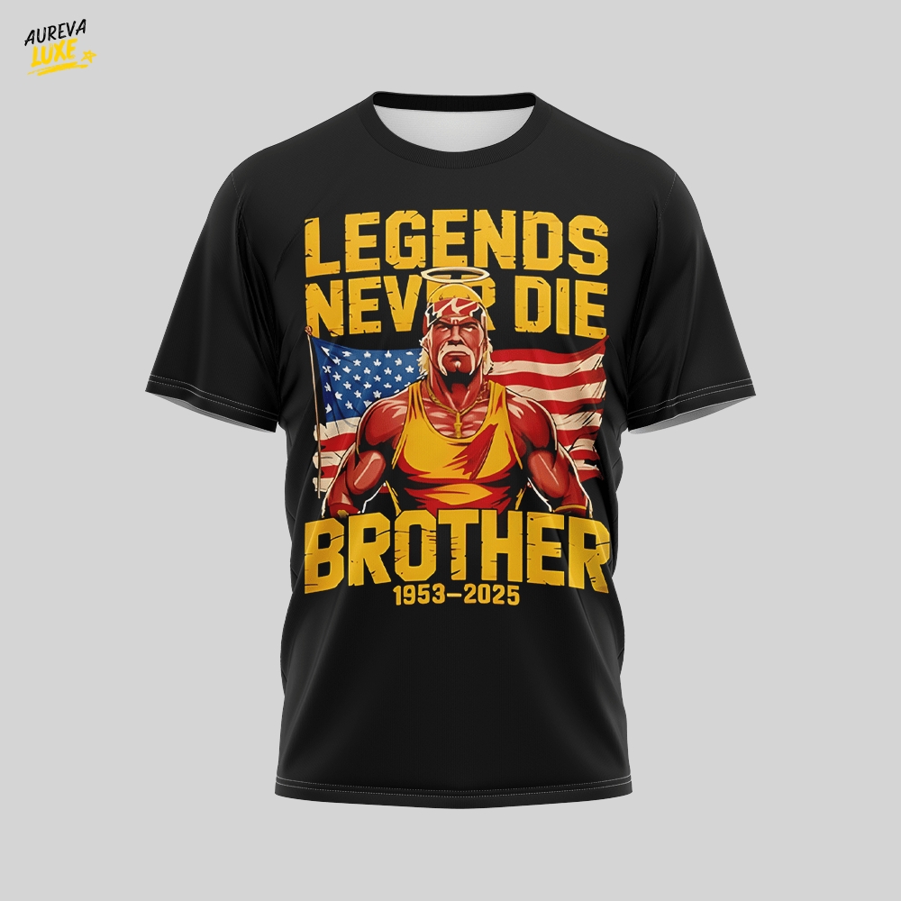 Hulk Hogan Attribute Shirt - Legends Never Die Hulk Hogan Attribute Shirt - Legends Never Die