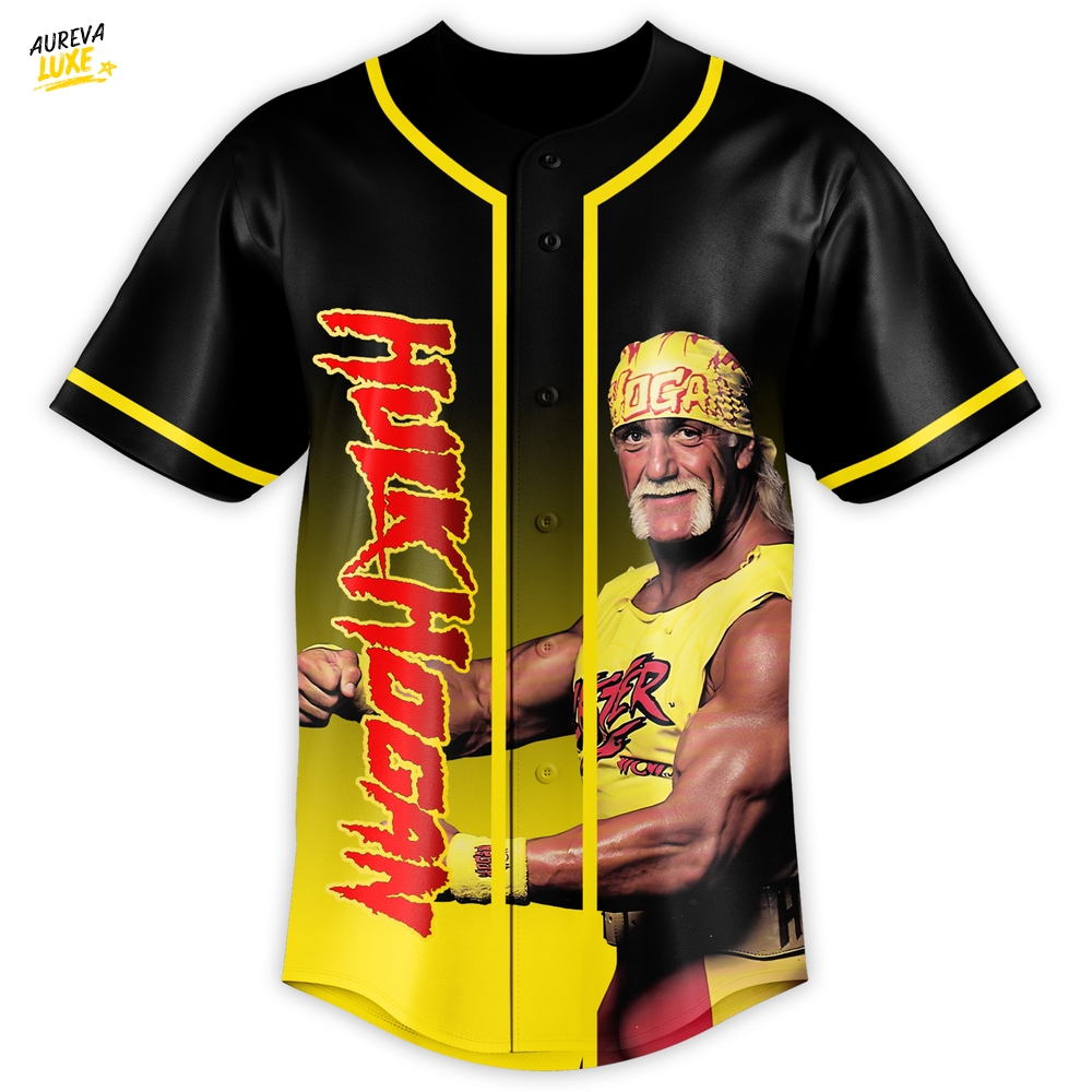 Hulk Hogan "Thank you for the Memories" Special Baseball Jersey Hulk Hogan "Thank you for the Memories" Special Baseball Jersey